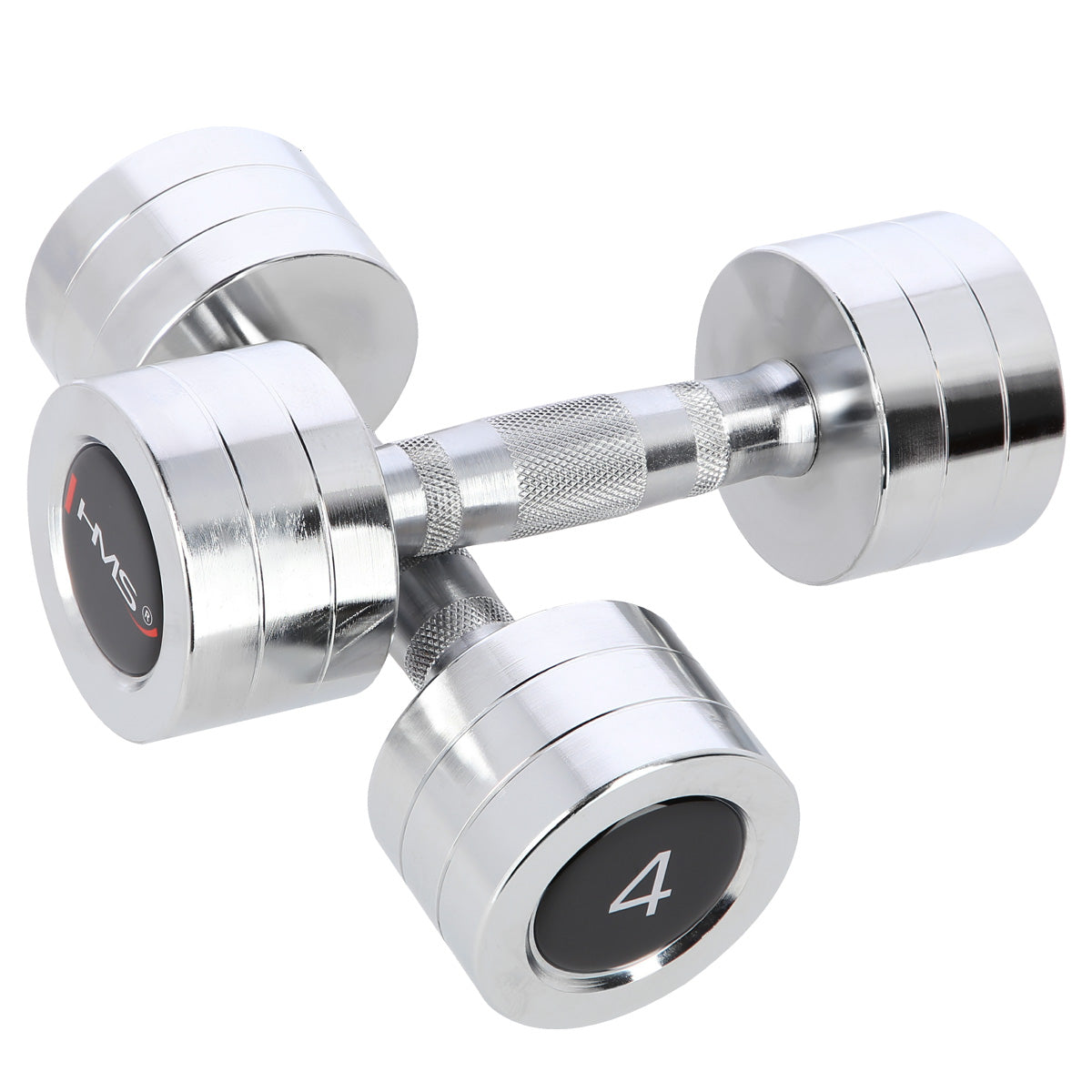 HMS Chroom Dumbbell Set - 2 x 4 kg