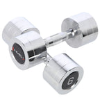 HMS Chroom Dumbbell Set - 2 x 6 kg
