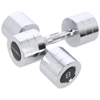HMS Chroom Dumbbell Set - 2 x 8 kg