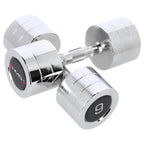 HMS Chroom Dumbbell Set - 2 x 9 kg