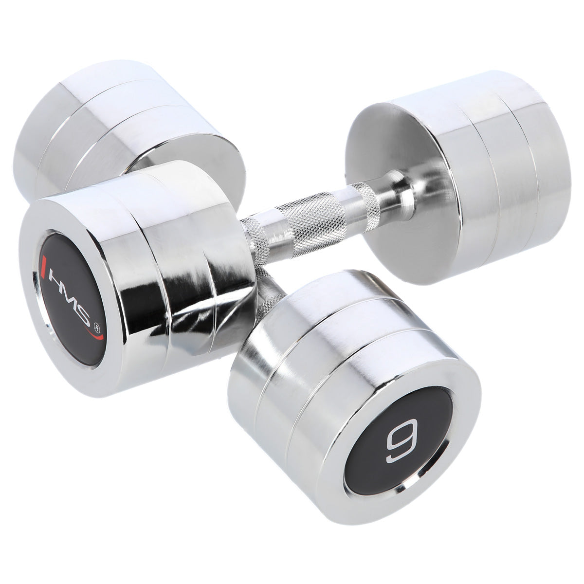 HMS Chroom Dumbbell Set - 2 x 9 kg