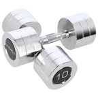 HMS Chroom Dumbbell Set - 2 x 10 kg