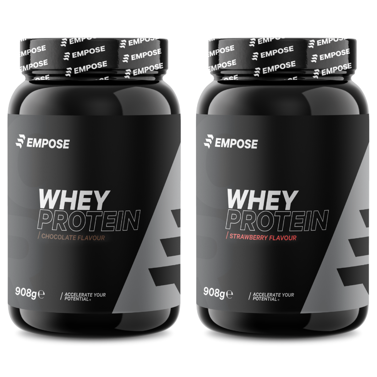 Empose Nutrition Combi-Deal - Whey Protein - Chocolade/Aarbei