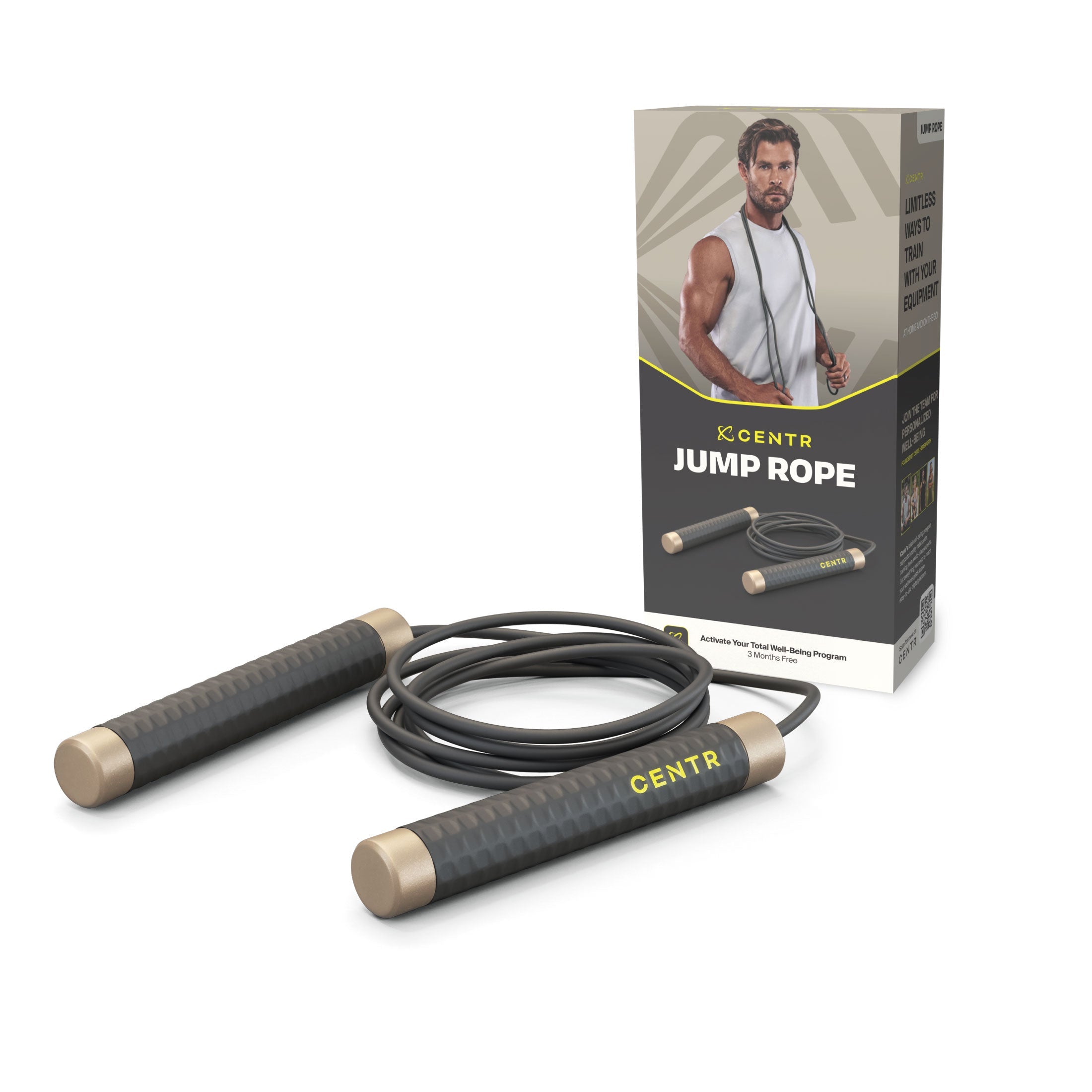 Centr CJR Jump Rope - Verstelbaar Springtouw