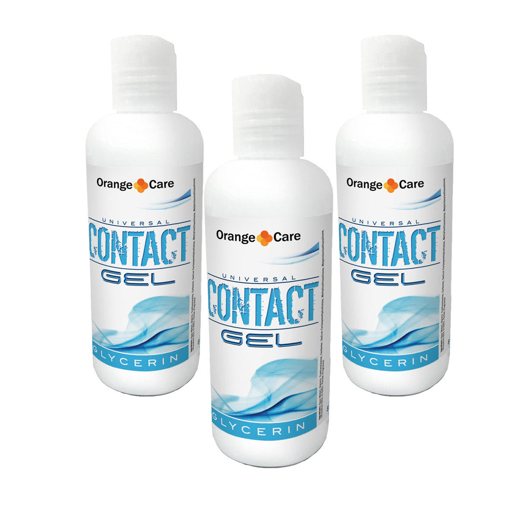 Orange Care Contact Gel - 3-pack