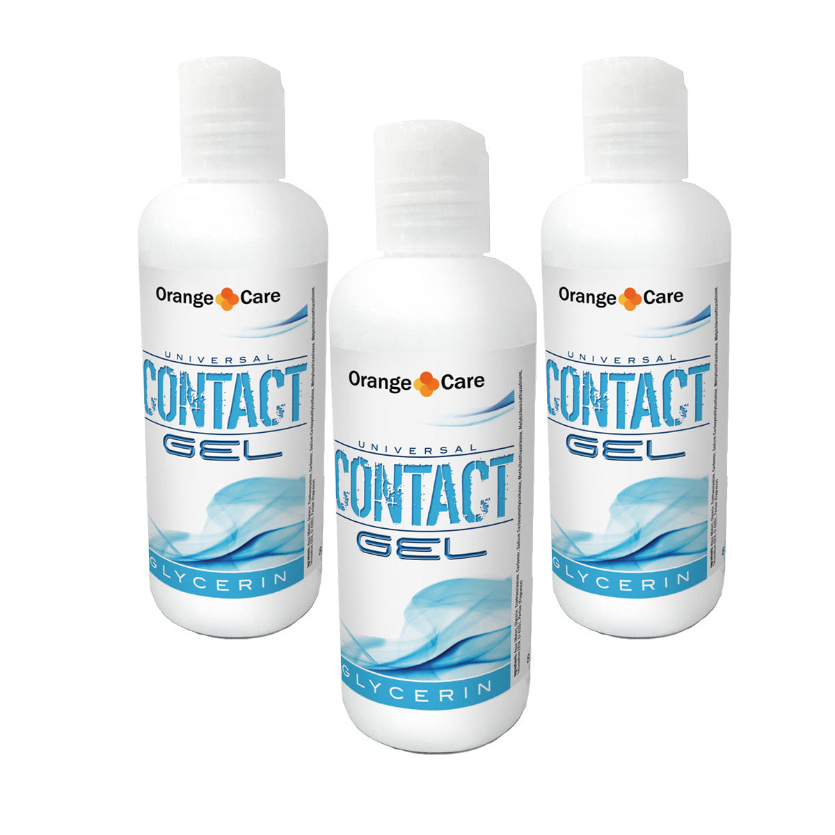 Orange Care Contact Gel - 3-pack