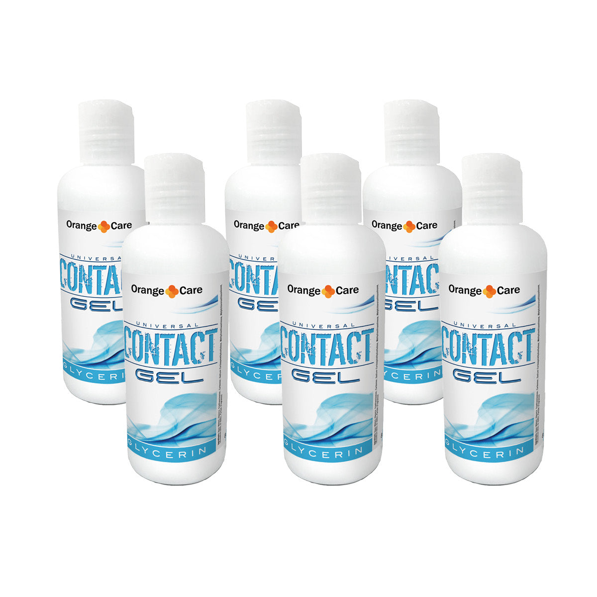 Orange Care Contact Gel - 6-pack