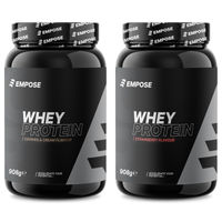 Empose Nutrition Combi-Deal - Whey Protein - Cookies & Cream/Aardbei