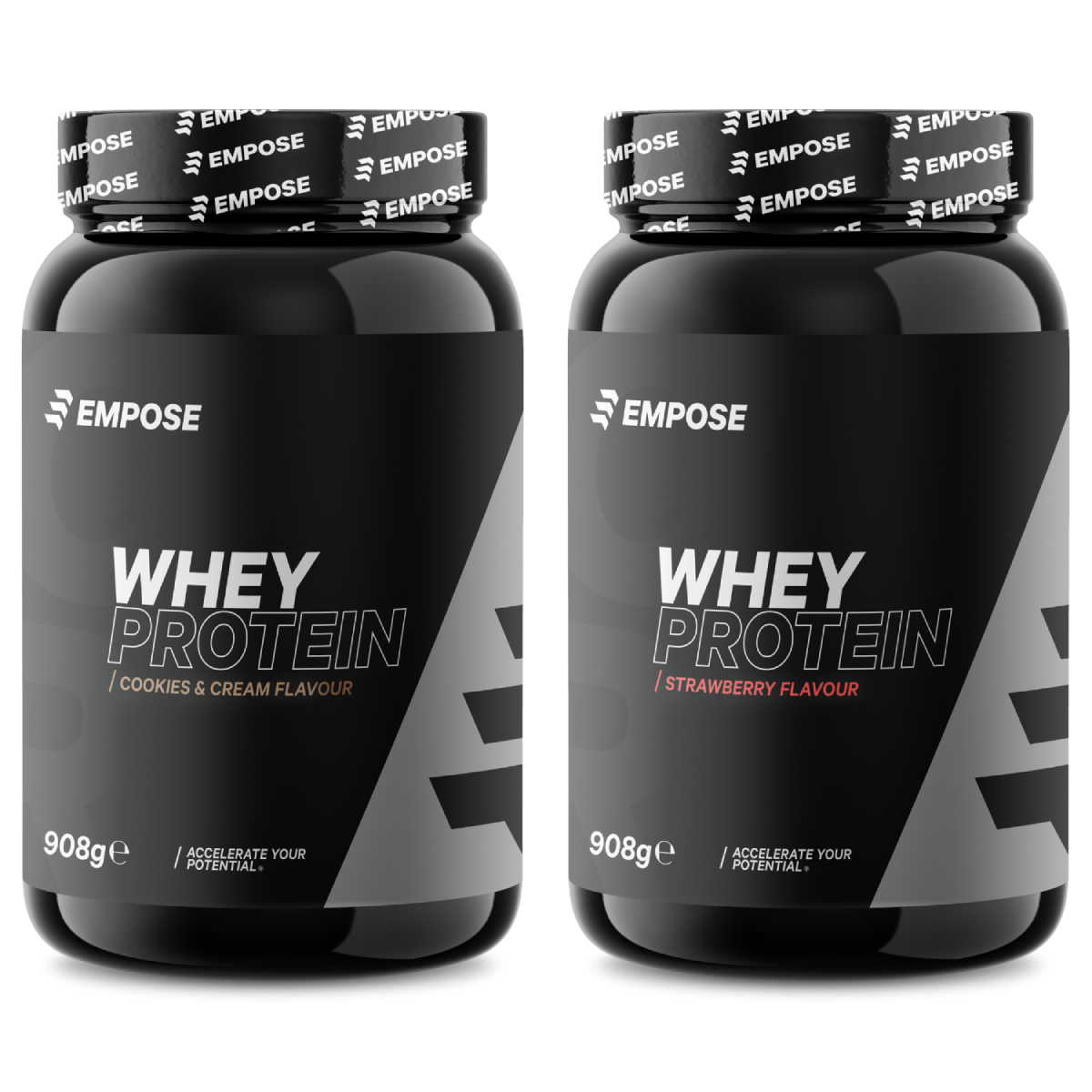 Empose Nutrition Combi-Deal - Whey Protein - Cookies & Cream/Aardbei