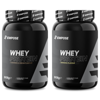Empose Nutrition Combi-Deal - Whey Protein - Cookies & Cream/Banaan