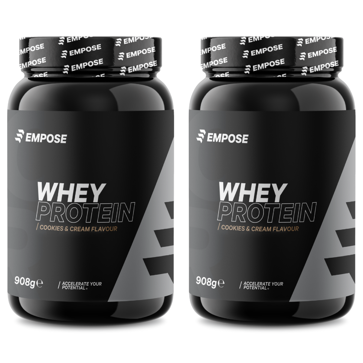 Empose Nutrition Combi-Deal - Whey Protein - Cookies & Cream/Cookies & Cream