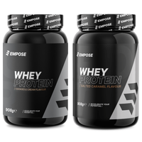 Empose Nutrition Combi-Deal - Whey Protein - Cookies & Cream/Salted Caramel