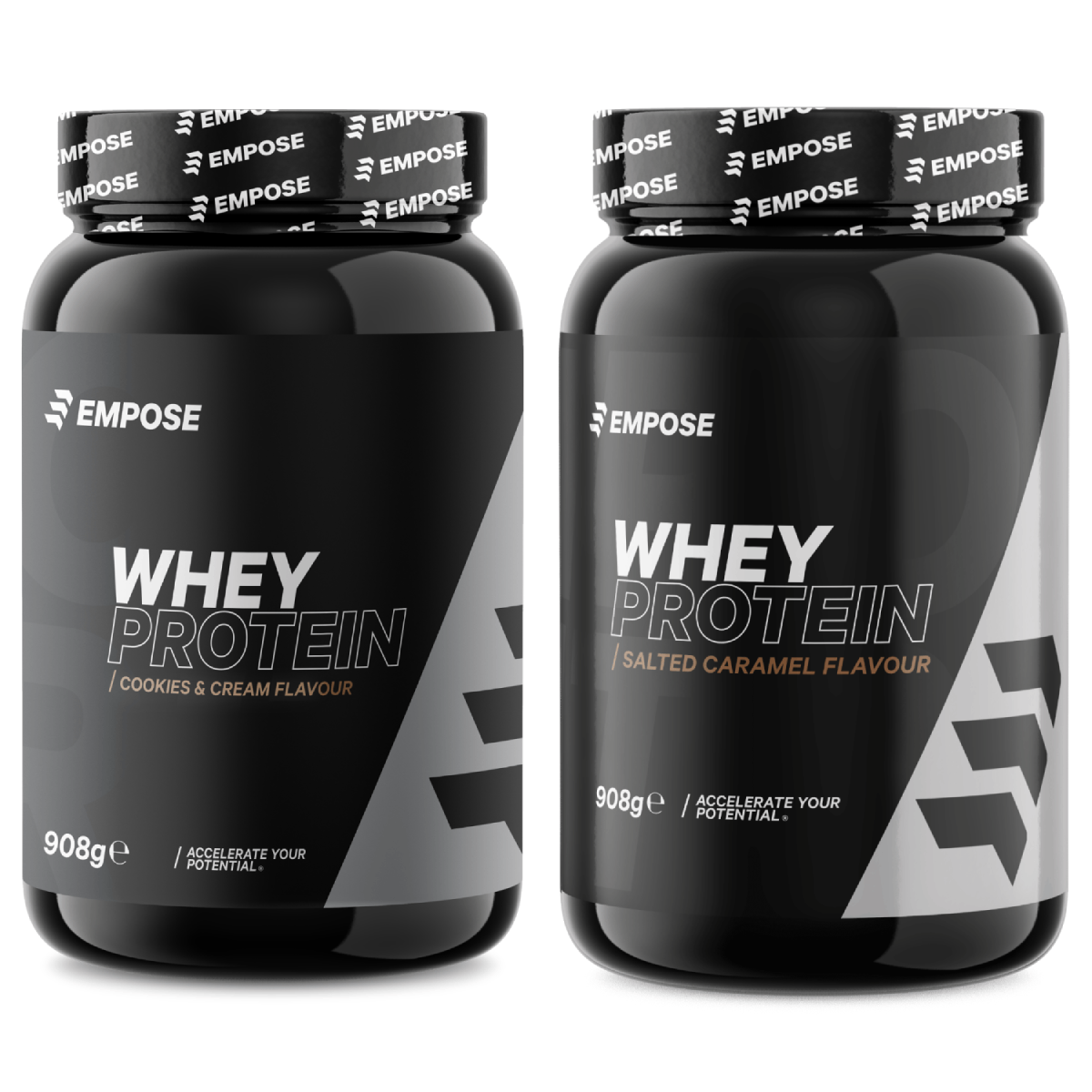 Empose Nutrition Combi-Deal - Whey Protein - Cookies & Cream/Salted Caramel