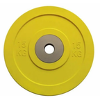 Toorx Fitness Bumper Plate - Olympische Halterschijf - 15 kg