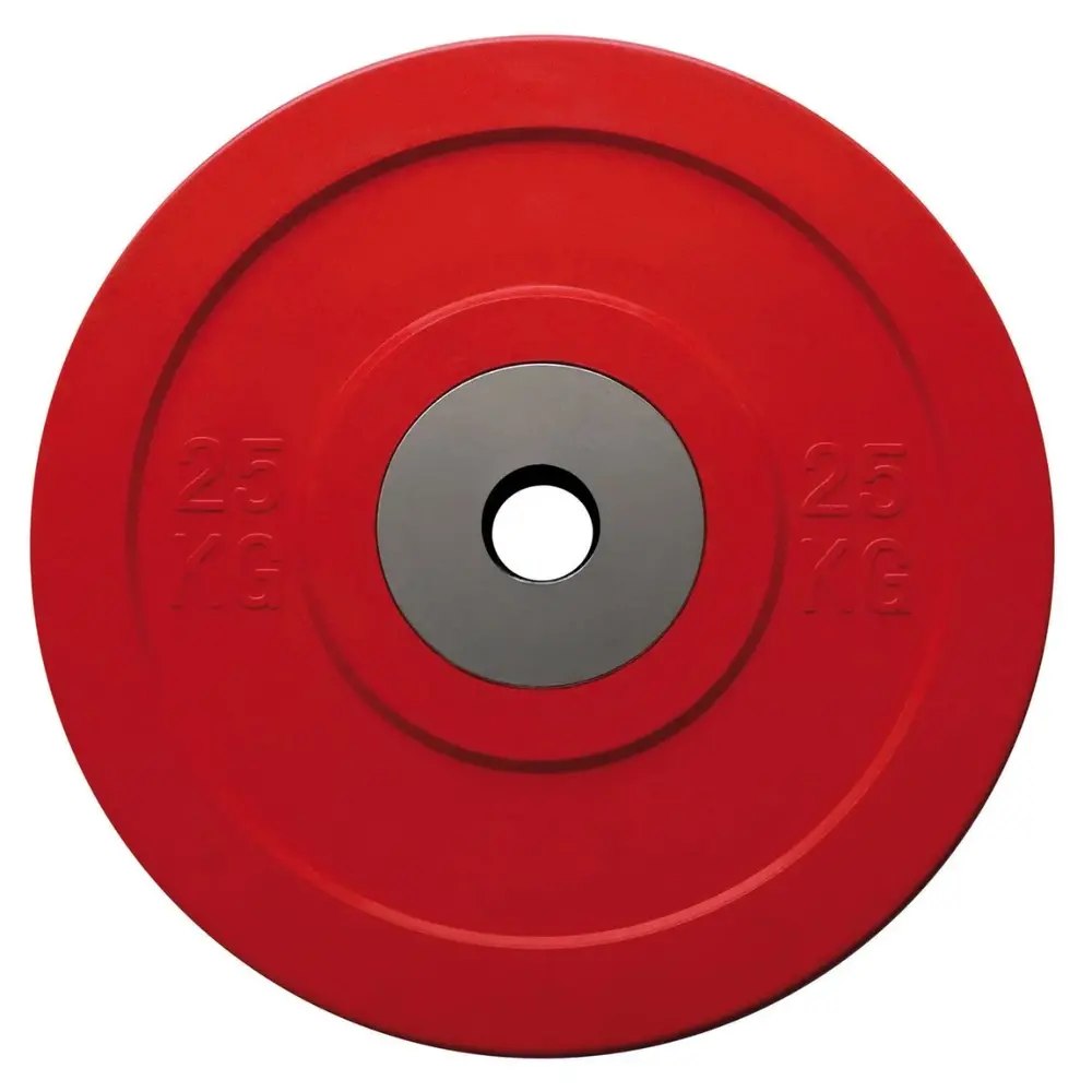 Toorx Fitness Bumper Plate - Olympische Halterschijf - 25 kg
