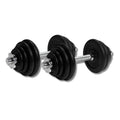 VirtuFit Dumbbellset Pro - Verstelbare Halterset - Gietijzer - 2 x 15 kg