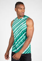 Gorilla Wear Easton Tank Top - Groen/Wit