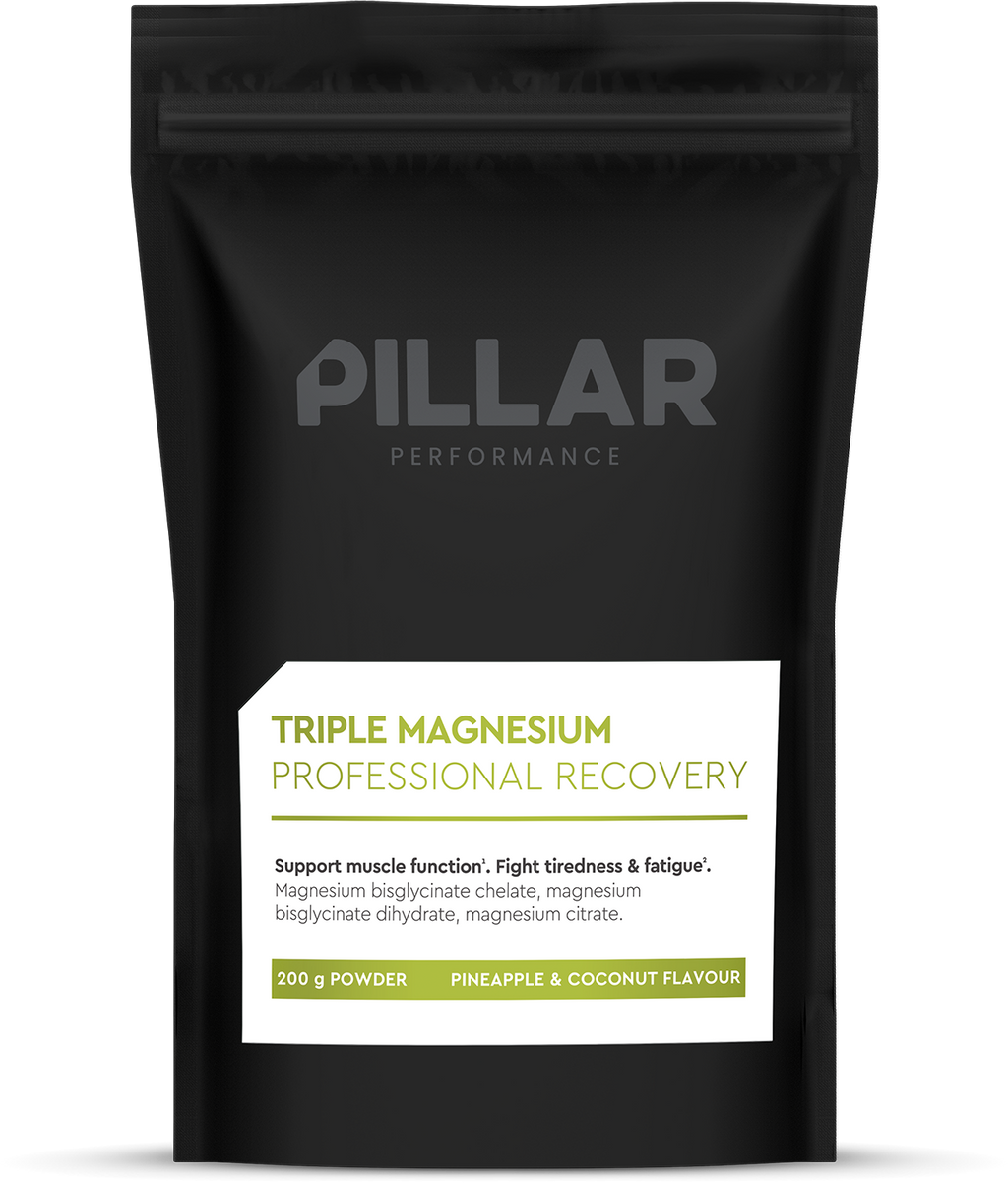 PILLAR Performance Triple Magnesium Poeder - 200 gr - Pineapple & Coconut