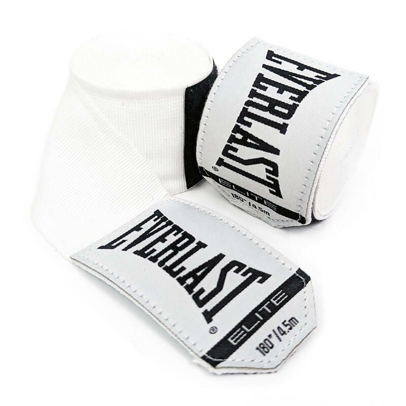 Everlast Elite Hand Wraps - Wit - 457 cm
