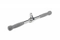 Lifemaxx Triceps Straight Bar PU Grip - Grijs
