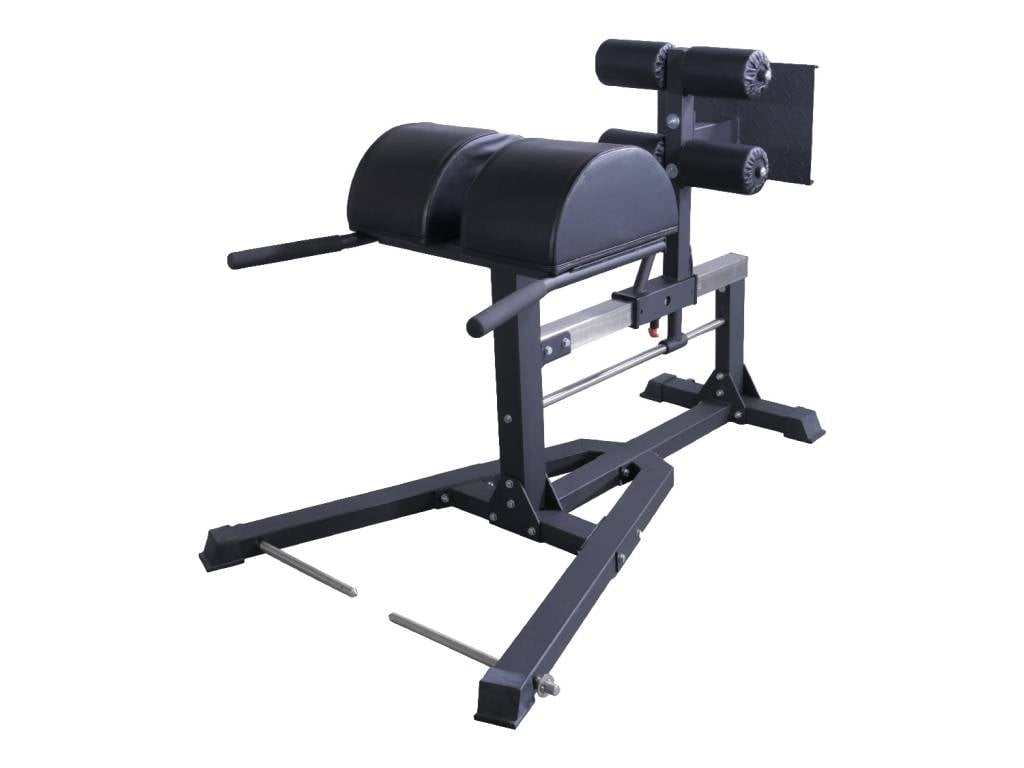 Lifemaxx Crossmaxx Glute Ham Developer Pro - Zwart