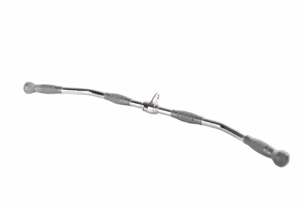 Lifemaxx Lat Bar Chrome - 95 cm - PU grip