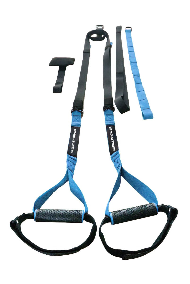 Muscle Power Suspension Trainer - Blauw/Zwart
