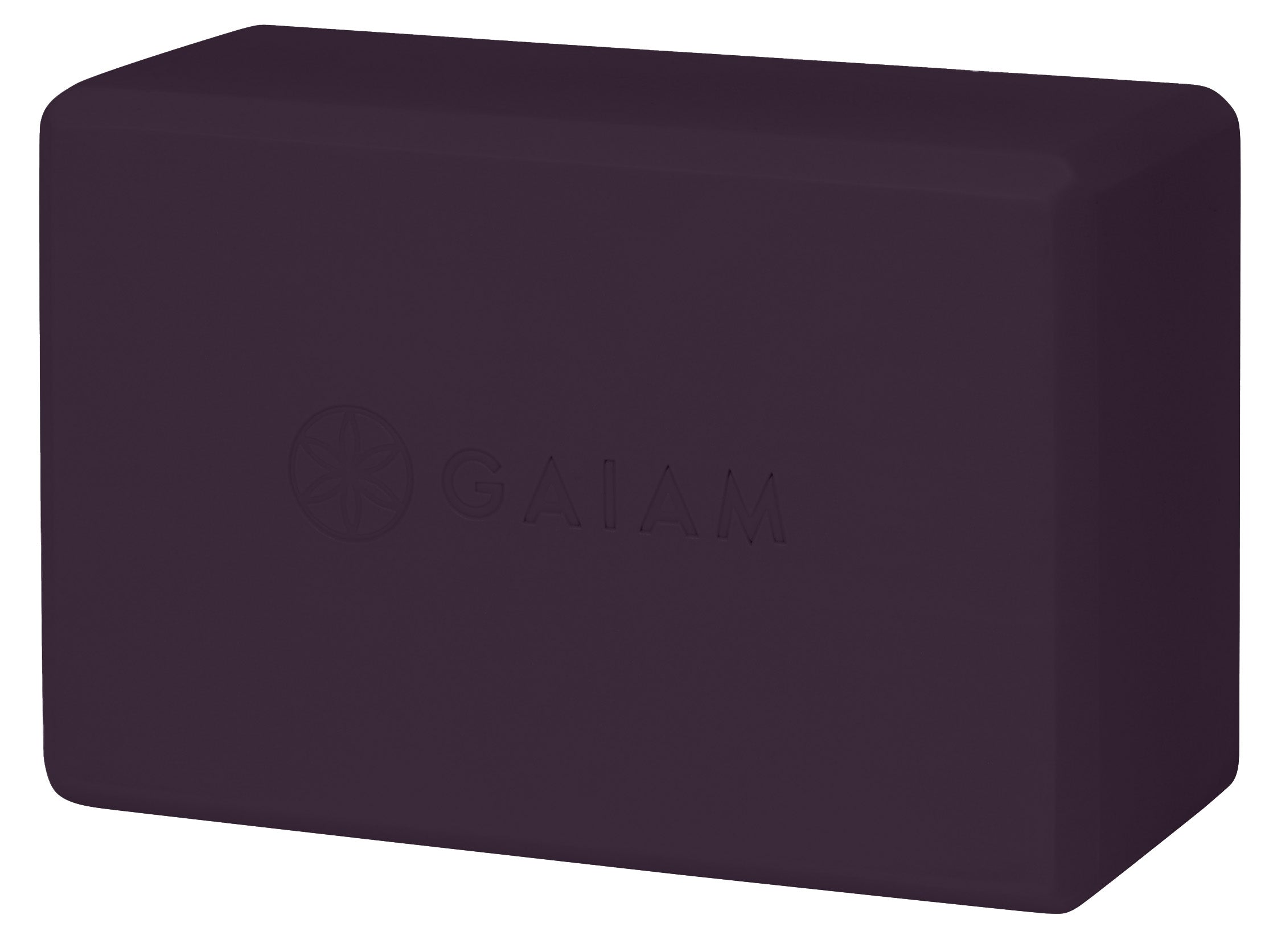 Gaiam Yoga Blok - Midnight Plum
