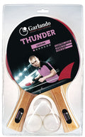 Garlando Thunder Tafeltennis Set - 2 Bats en 3 Pingpongballen