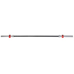 HMS Premium Olympische Halterstang - 50 mm - 201 cm - Rood