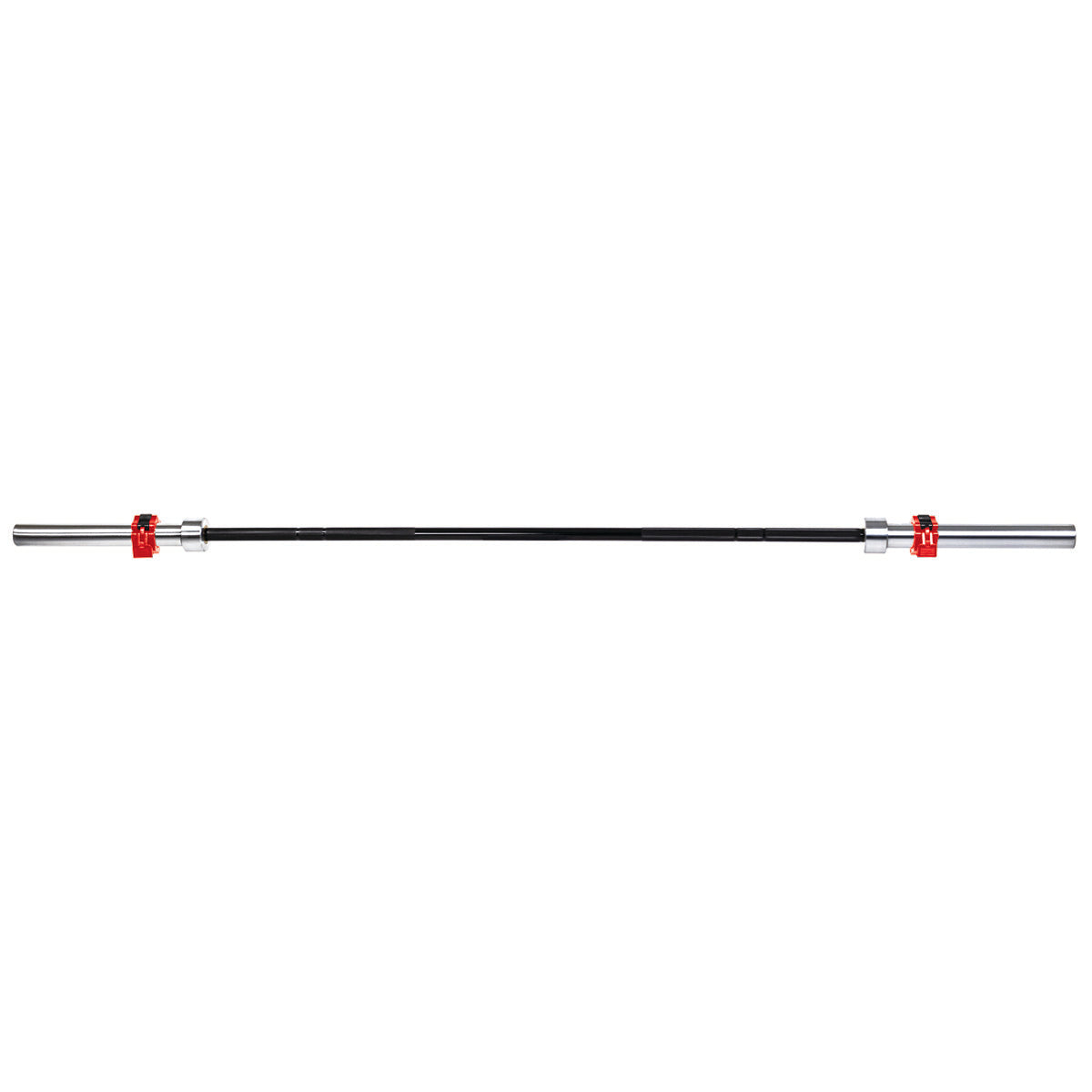 HMS Premium Olympische Halterstang - 50 mm - 201 cm - Rood