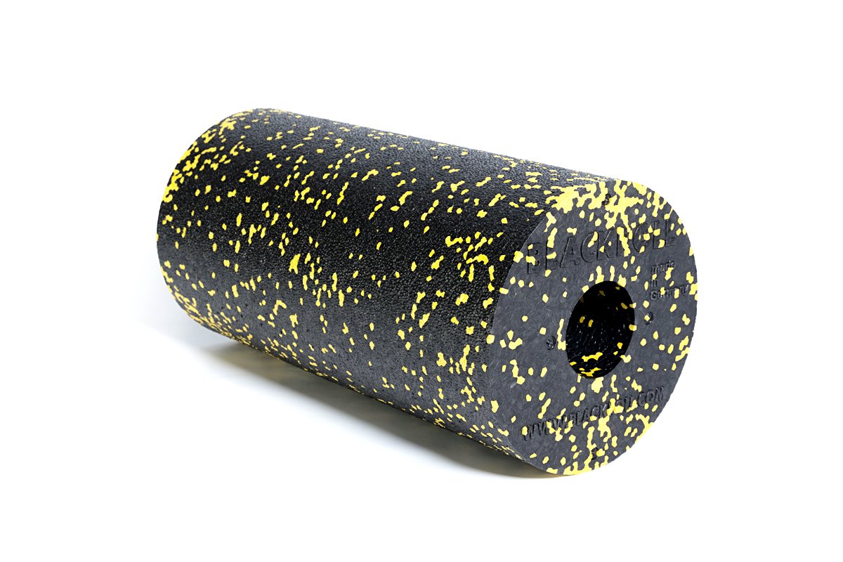 Blackroll Standard Foam Roller - 30 cm - Zwart/Geel