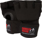 Gorilla Wear Gel Handschoenen met Omslag - Zwart/Wit