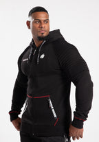 Gorilla Wear Georgia Vest met Capuchon - Zwart