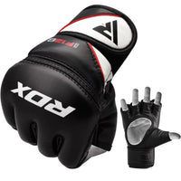 RDX Sports GGRF-12 Grappling Gloves - MMA Handschoenen - Zwart