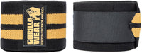 Gorilla Wear Knee Wraps - Zwart/Goud
