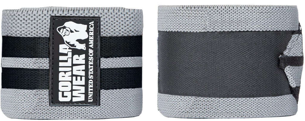 Gorilla Wear Knee Wraps - Grijs/Zwart