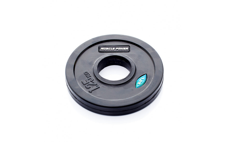 Muscle Power Rubberen Halterschijf - 50 mm - 1.25 kg