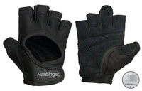 Harbinger Women's Power Stretchback Fitness Handschoenen - Zwart