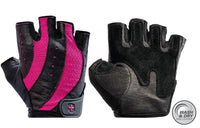Harbinger Women's Pro Wash & Dry  Fitness Handschoenen - Zwart/Roze