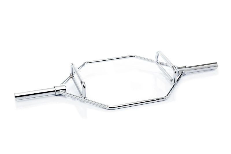 Muscle Power Olympische Hex Bar - Shrug Bar - Trap Bar - 160 cm