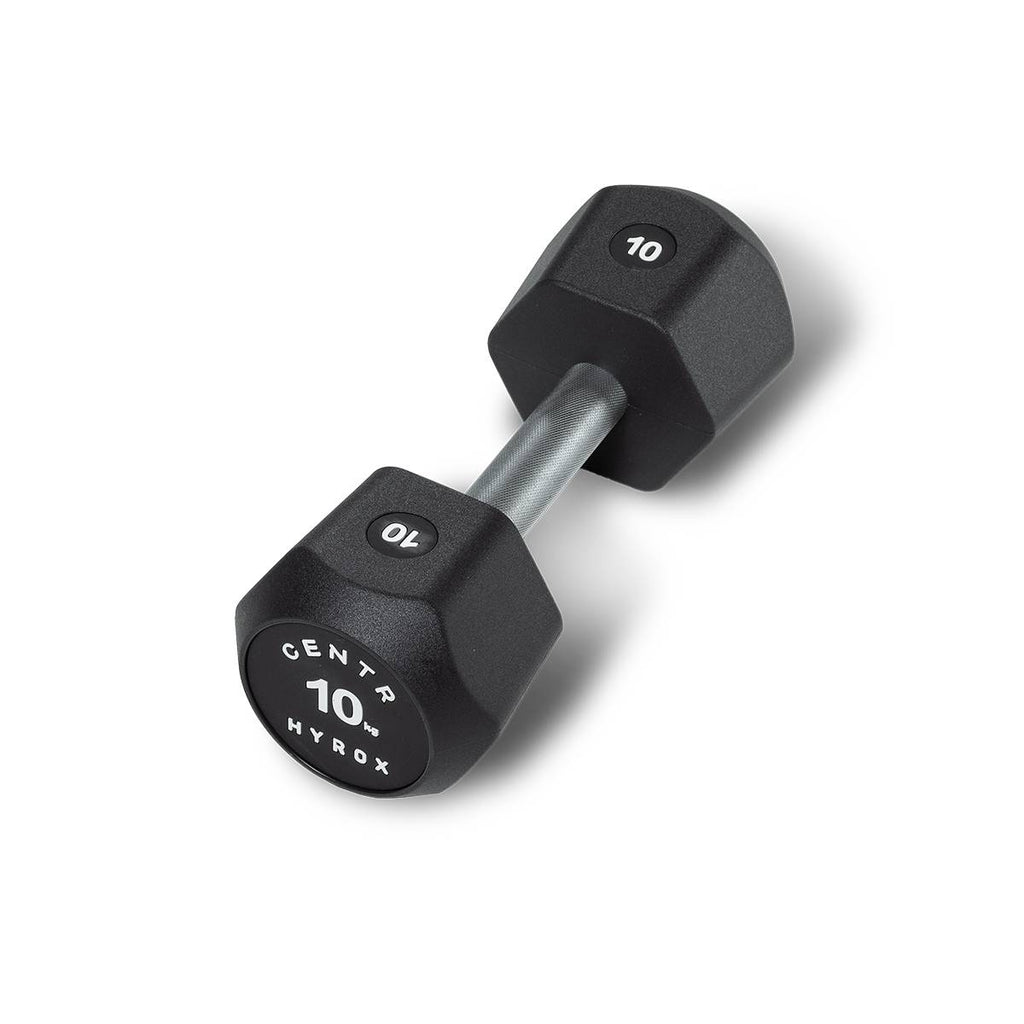 Centr x Hyrox Urethane Hexagon Dumbbell - 10 kg