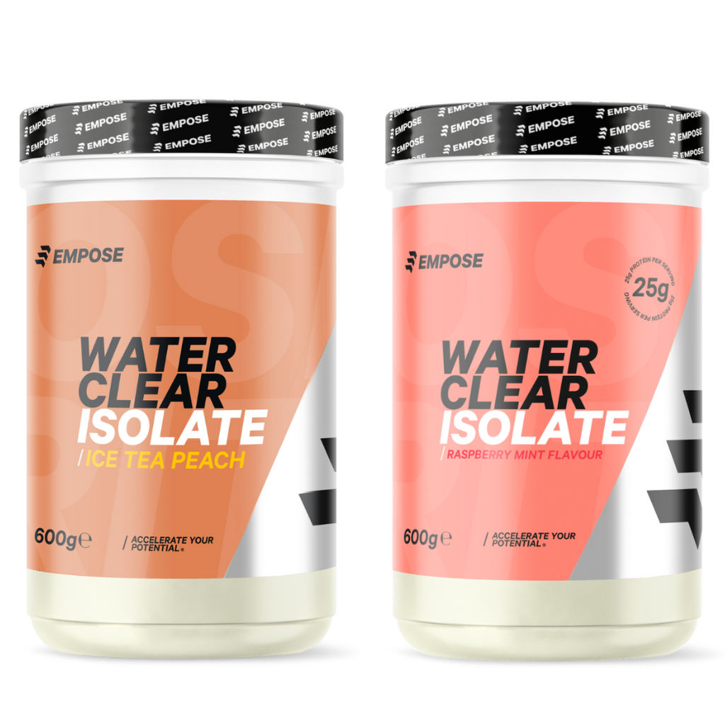 Empose Nutrition Water Clear Isolate - Eiwit Poeder - Protein Combi-Deal - Ice Tea Peach / Raspberry Mint