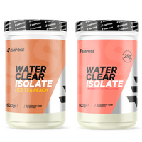 Empose Nutrition Water Clear Isolate - Eiwit Poeder - Protein Combi-Deal - Ice Tea Peach / Raspberry Mint