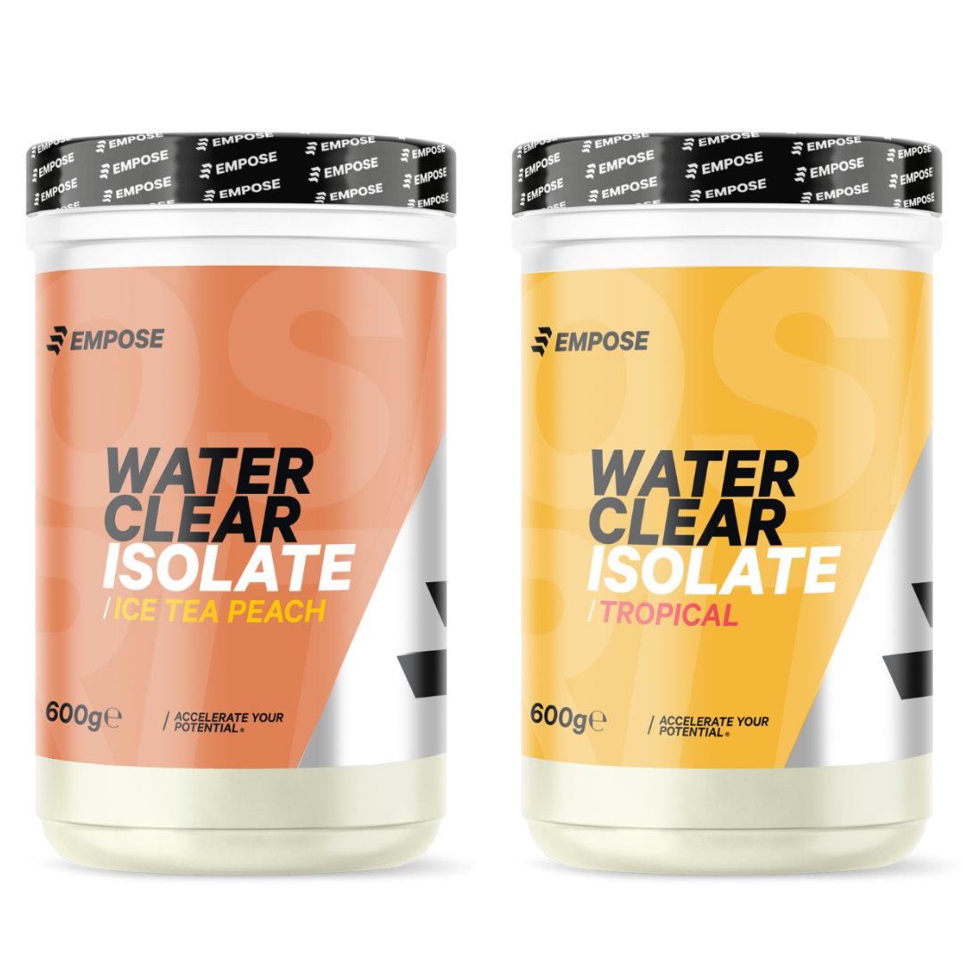 Empose Nutrition Water Clear Isolate - Eiwit Poeder - Protein Combi-Deal - Ice Tea Peach / Tropical