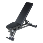 Lifemaxx Crossmaxx Adjustable Bench V2 - Verstelbare Trainingsbank - Zwart