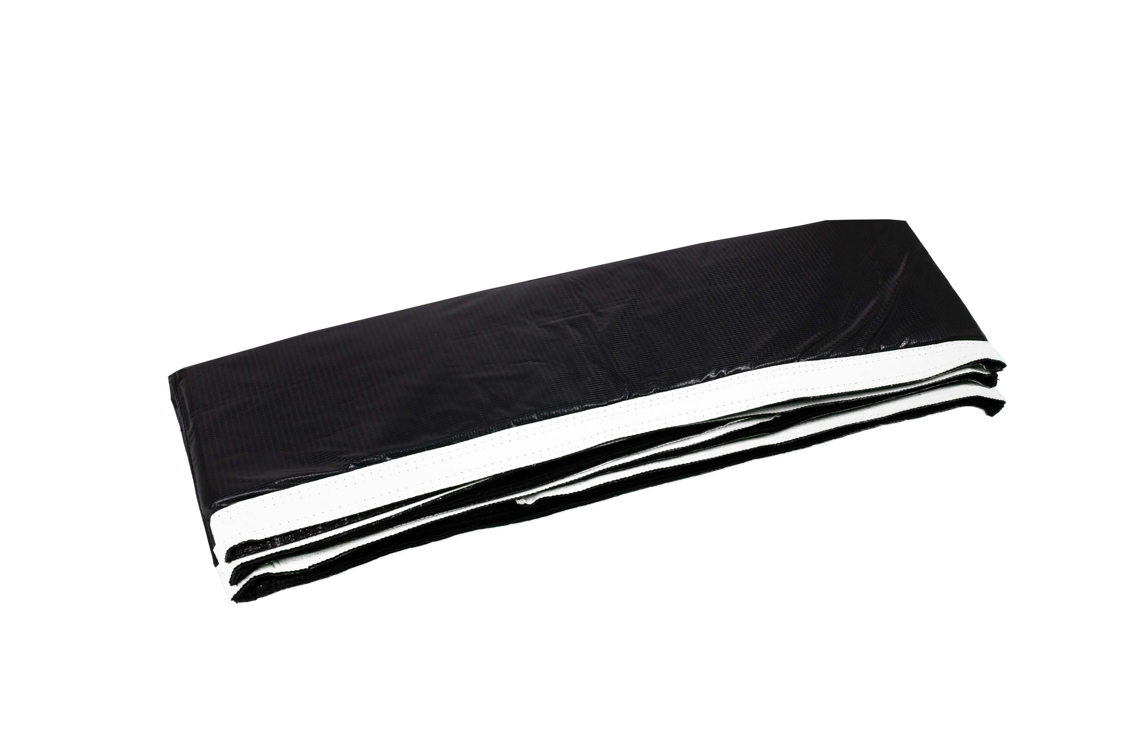 VirtuFit Premium Trampoline Beschermrand - Zwart / Wit - 213 x 305 cm - Tweedekans