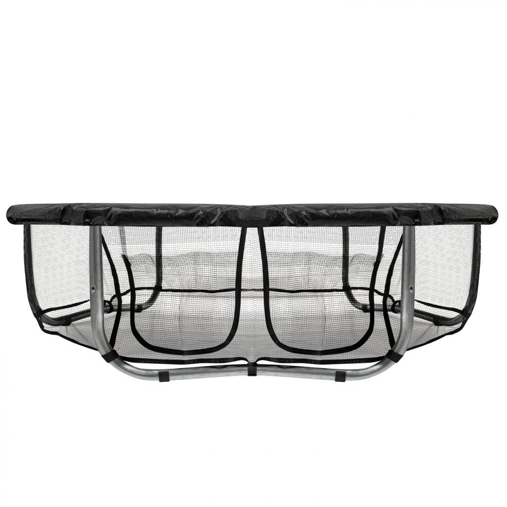 VirtuFit Trampolinerok met Opbergvak - Veiligheidsnet - 183 x 274 cm - Tweedekans