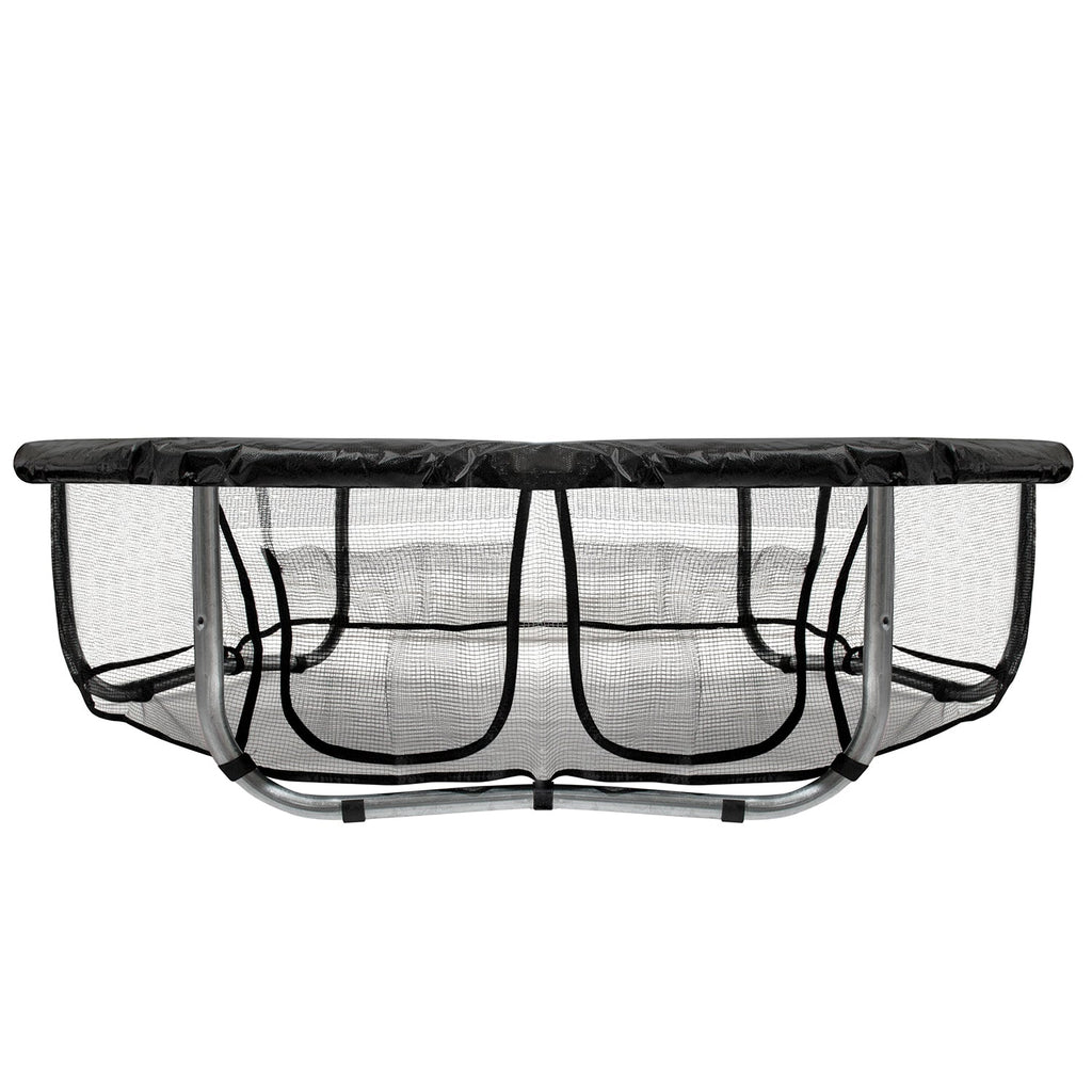 VirtuFit Trampolinerok met Opbergvak - Veiligheidsnet - 366 cm - Tweedekans