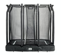 Salta Premium Ground Trampoline met Veiligheidsnet - 214 x 153 cm - Zwart